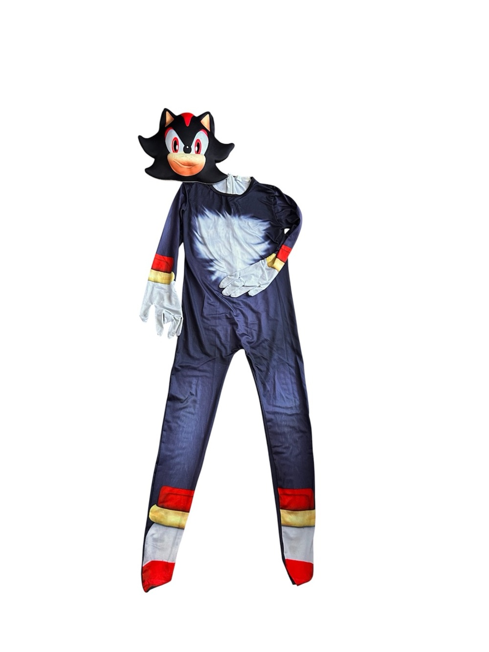 Sonic shadow boy costume size 8/10 - Picture 1 of 2